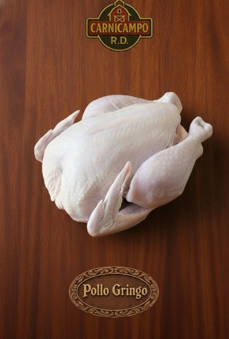 Pollo fresco entero