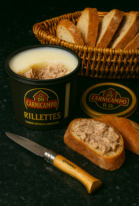 Rillettes dominicanas Carnicampo